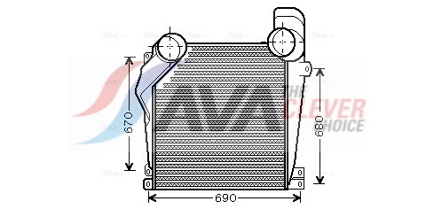 Interkoeler Ava Cooling MEA4226