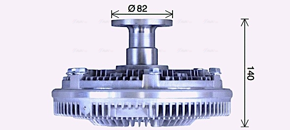 Visco-koppeling Ava Cooling MEC309