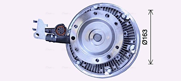 Visco-koppeling Ava Cooling MEC319