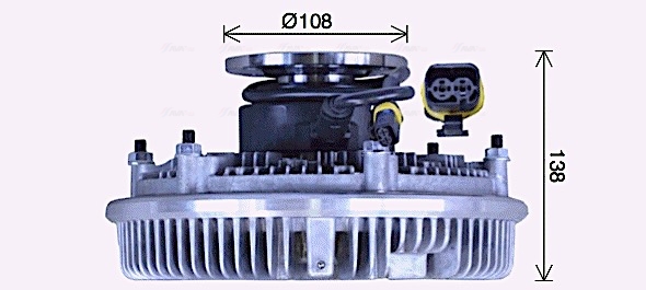 Visco-koppeling Ava Cooling MNC106