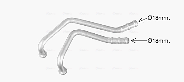 Kachelradiateur Ava Cooling MS6780