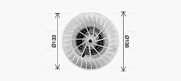 Kachelventilator Ava Cooling MS8774