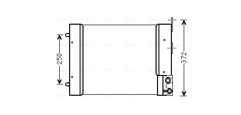 Airco condensor Ava Cooling NH5021