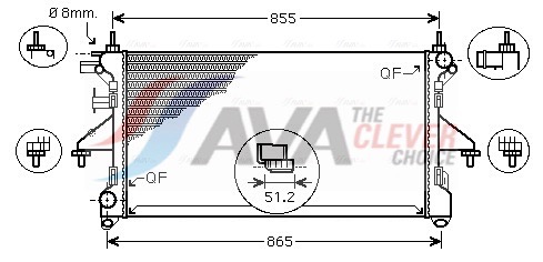 Radiateur Ava Cooling PEA2310
