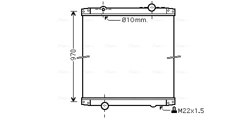 Radiateur Ava Cooling RE2010N