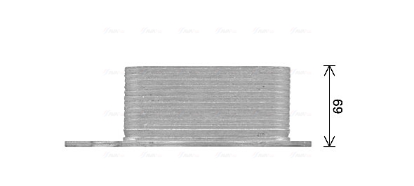 Oliekoeler motorolie Ava Cooling RT3657