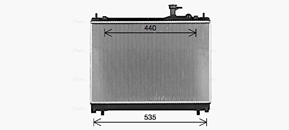 Radiateur Ava Cooling SZ2161
