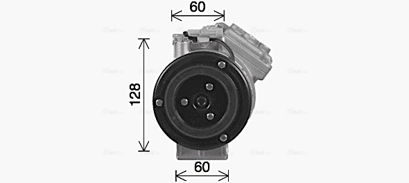 Airco compressor Ava Cooling SZAK156