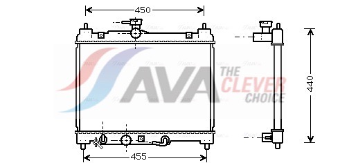 Radiateur Ava Cooling TO2459