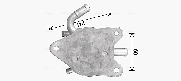 Oliekoeler motorolie Ava Cooling TO3755