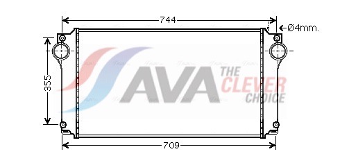 Interkoeler Ava Cooling TOA4362