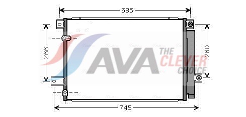 Airco condensor Ava Cooling TOA5409D