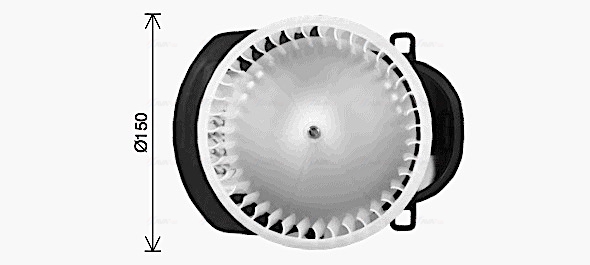 Kachelventilator Ava Cooling VN8549