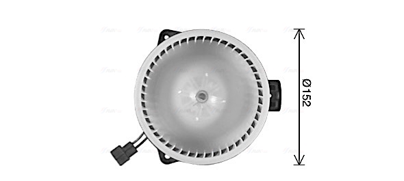 Kachelventilator Ava Cooling VO8301