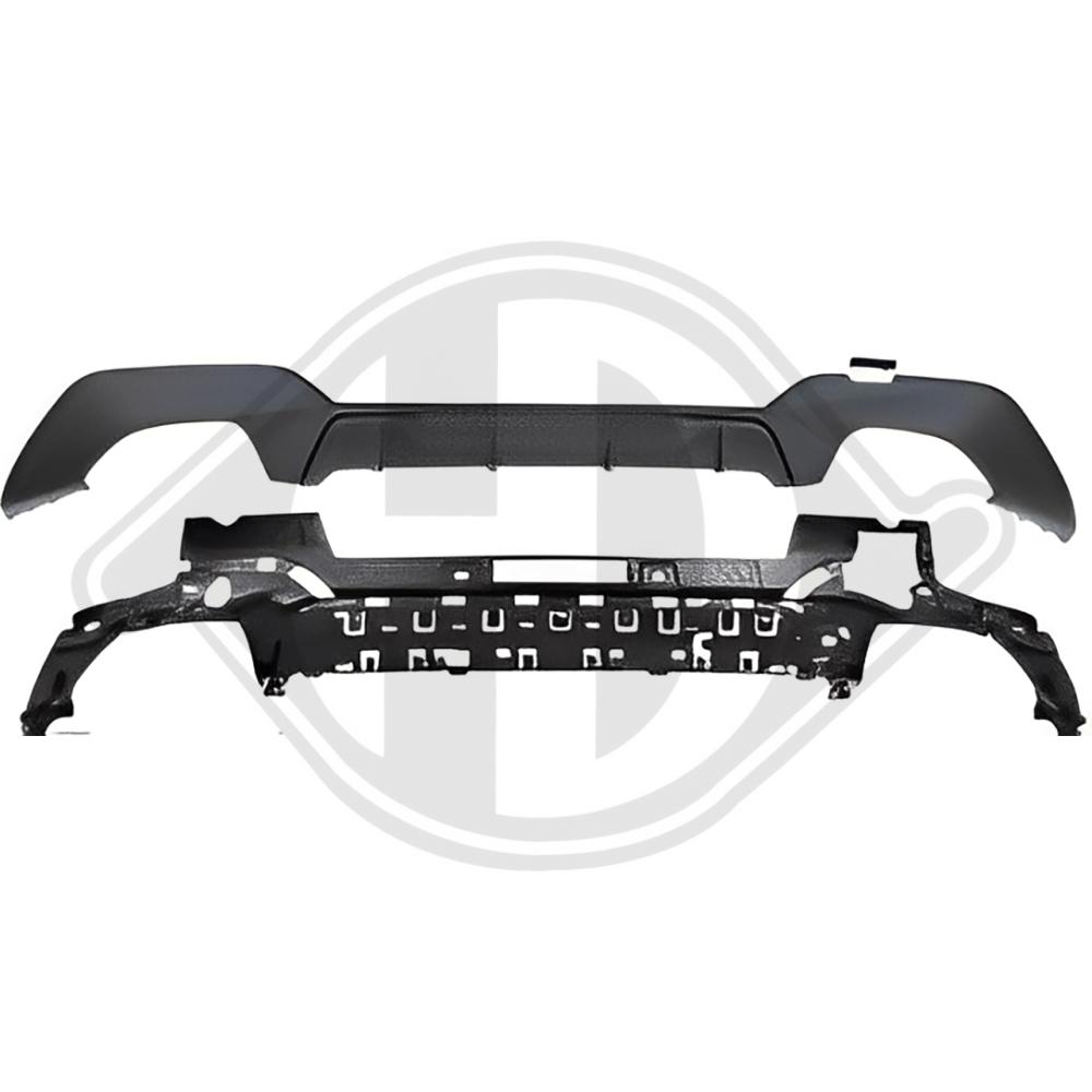 Plaat, bumper Diederichs 1219659