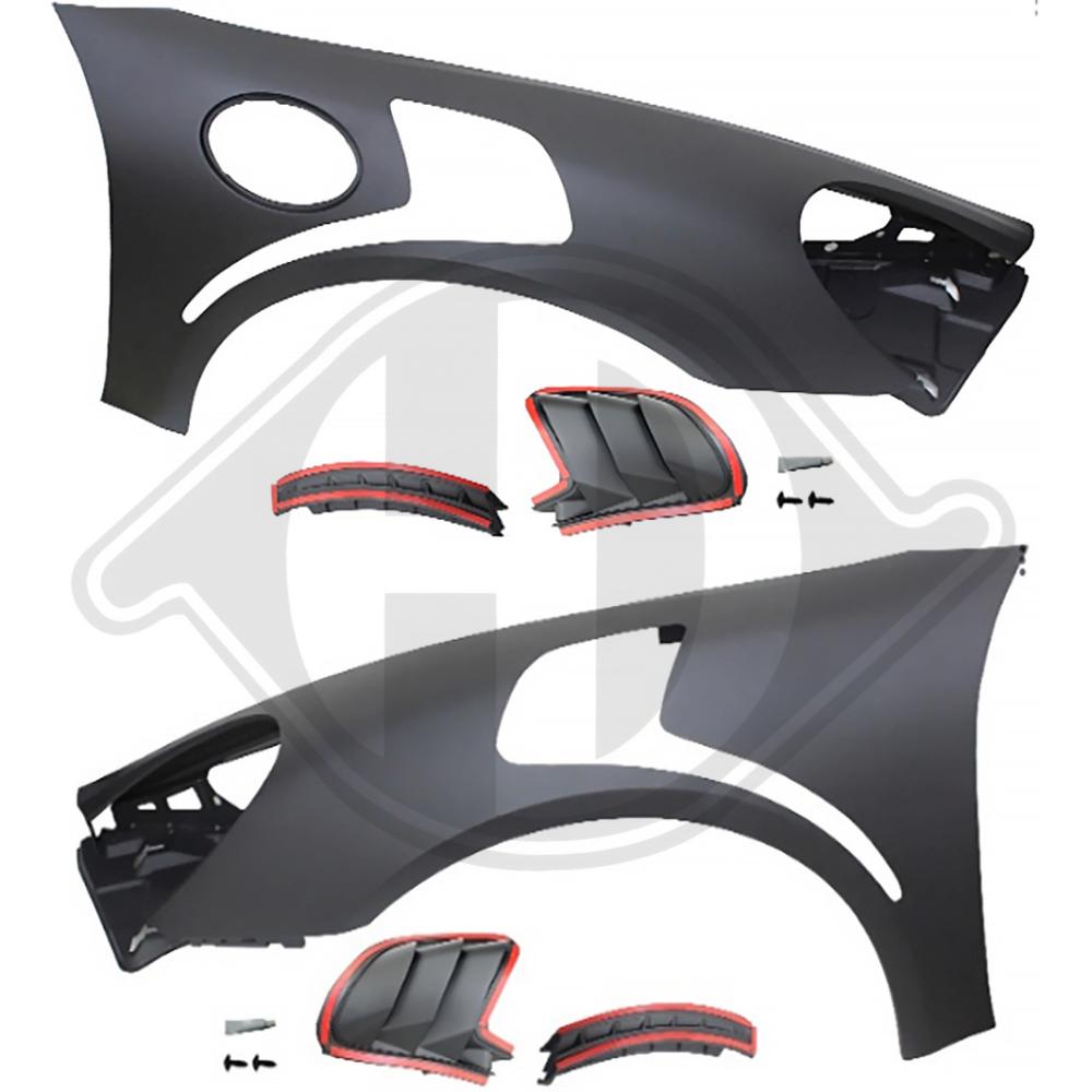 Sier- / beschermingspaneel, spatbord Diederichs 2010206