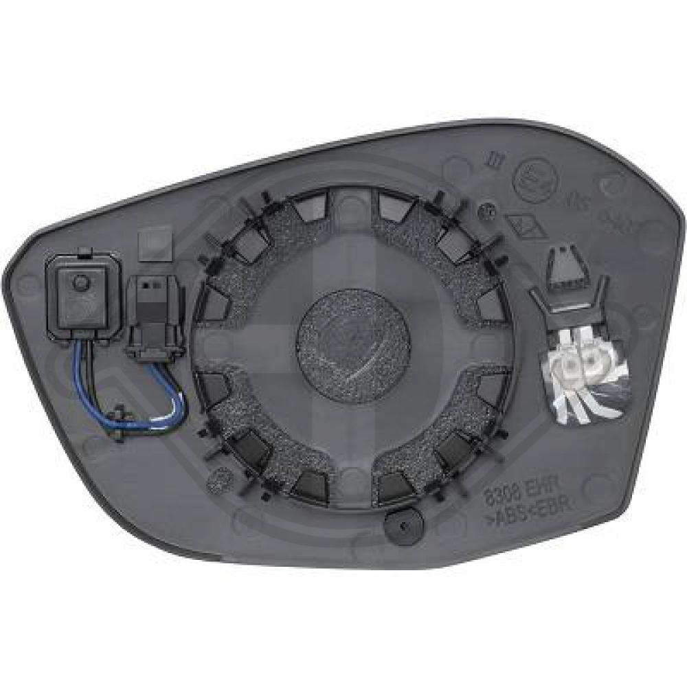 Buitenspiegelglas Diederichs 4237228