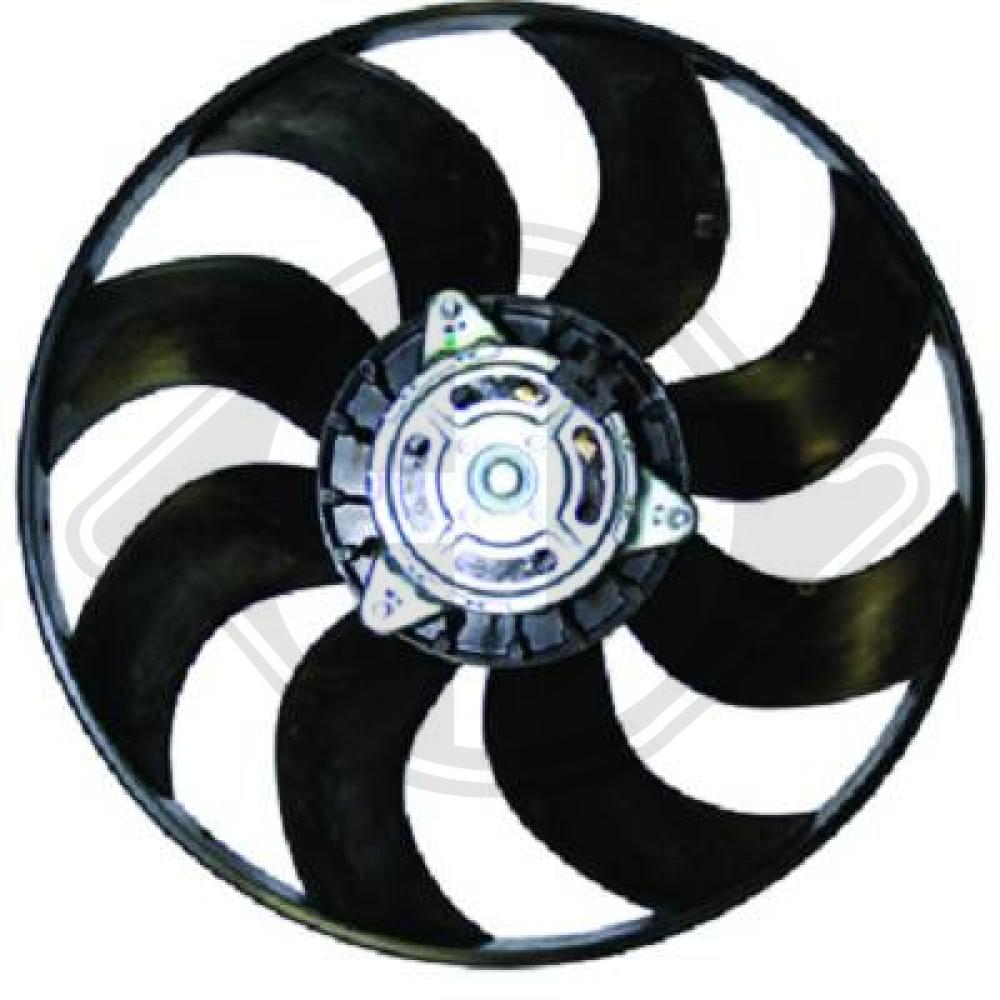 Ventilatorwiel-motorkoeling Diederichs 8346302