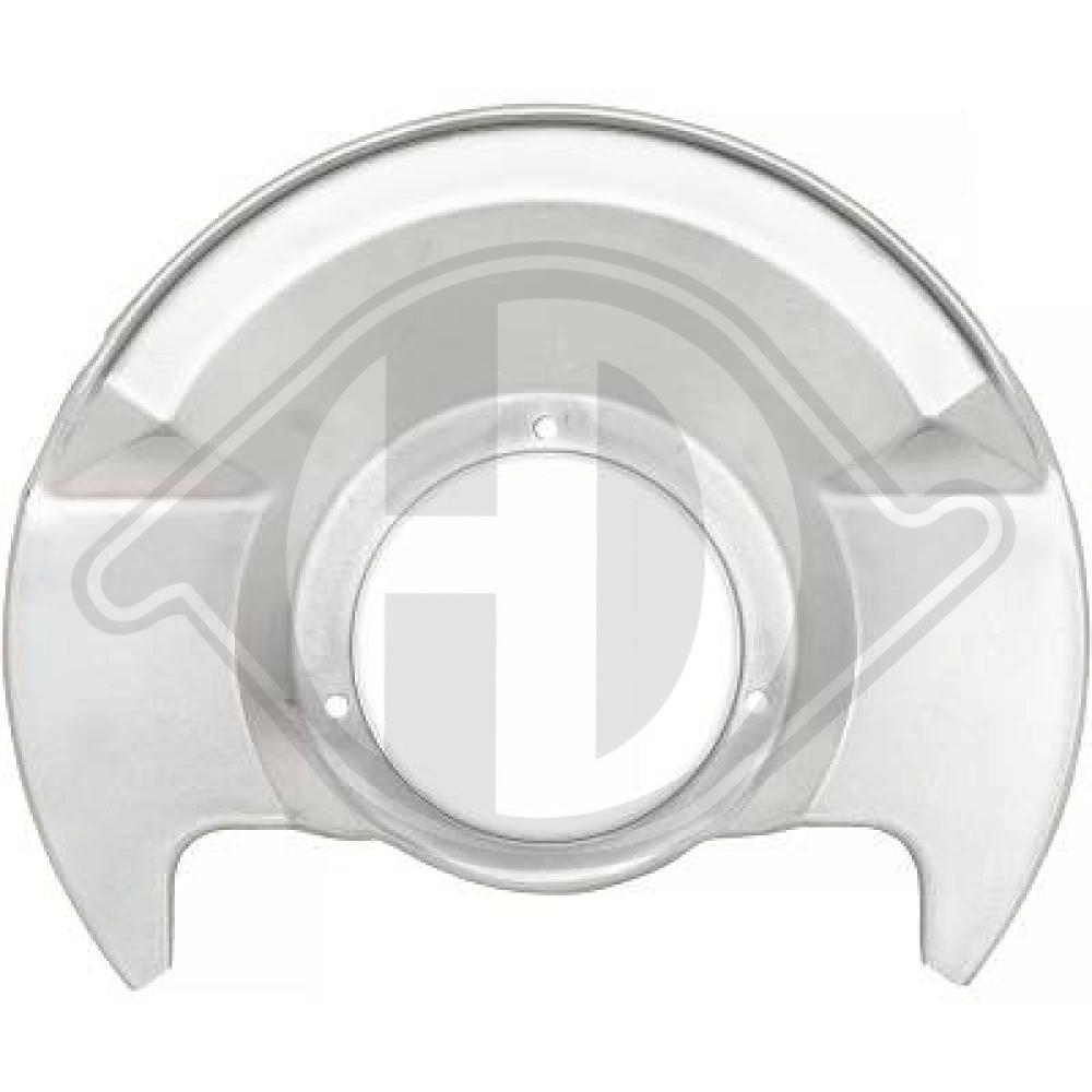 Dekplaat, remschijf Diederichs 9520810