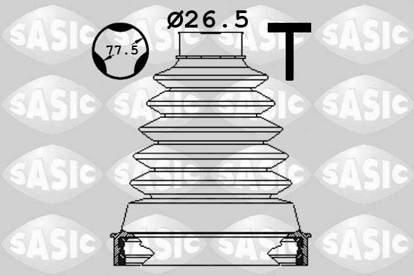 Asmanchetten set Sasic 1900048