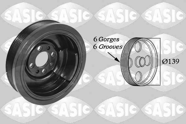 Riemschijf, krukas Sasic 2150065