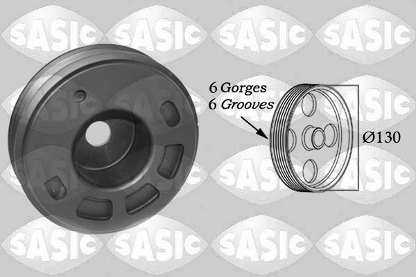 Riemschijf, krukas Sasic 2150076