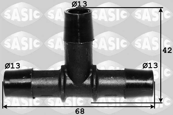 Slangkoppeling, brandstofslang Sasic 3980027