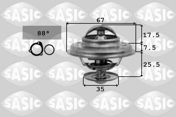 Thermostaat Sasic 9000335