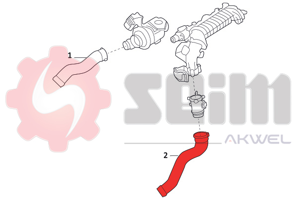 Laadlucht-/turboslang Seim 982058
