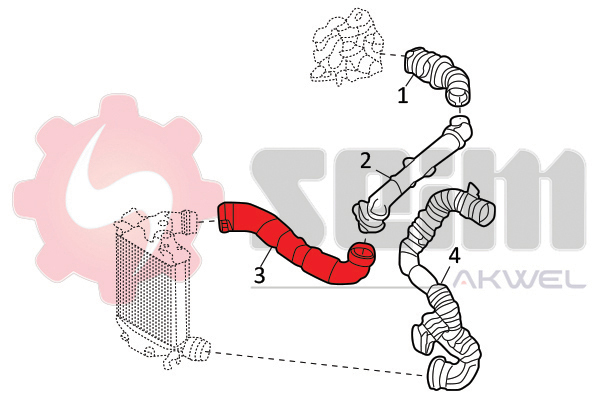 Laadlucht-/turboslang Seim 982129