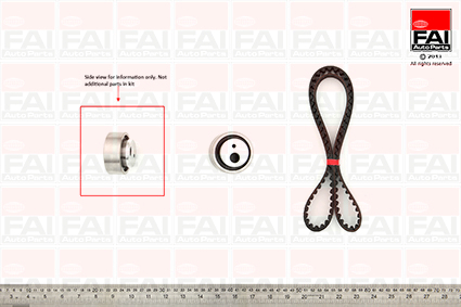 Distributieriem kit Fai Autoparts TBK09