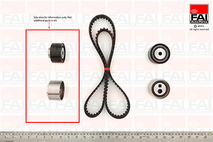 Distributieriem kit Fai Autoparts TBK110