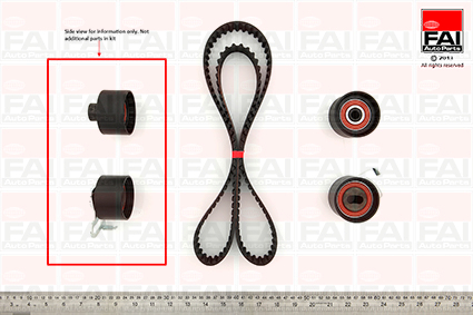 Distributieriem kit Fai Autoparts TBK130