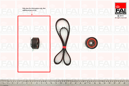 Distributieriem kit Fai Autoparts TBK137