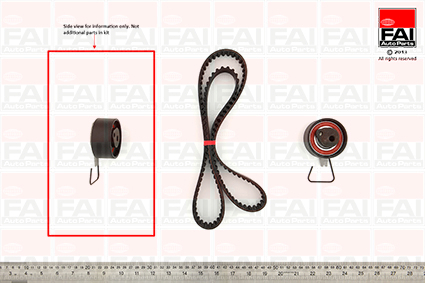 Distributieriem kit Fai Autoparts TBK155
