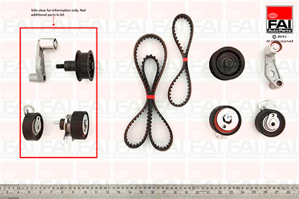 Distributieriem kit Fai Autoparts TBK160