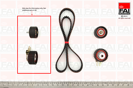 Distributieriem kit Fai Autoparts TBK176