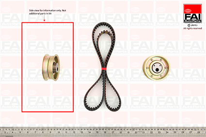 Distributieriem kit Fai Autoparts TBK211