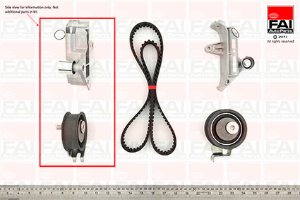Distributieriem kit Fai Autoparts TBK216