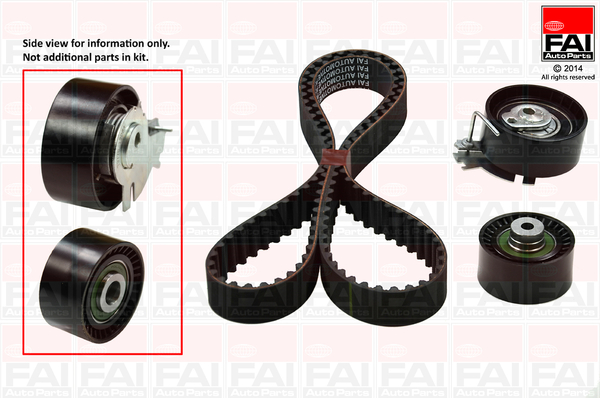 Distributieriem kit Fai Autoparts TBK252