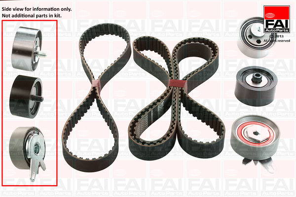 Distributieriem kit Fai Autoparts TBK336
