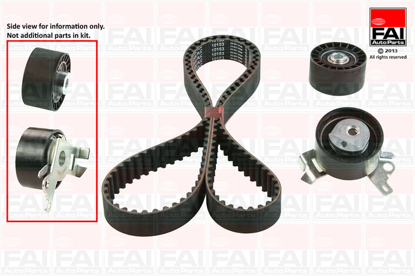Distributieriem kit Fai Autoparts TBK369