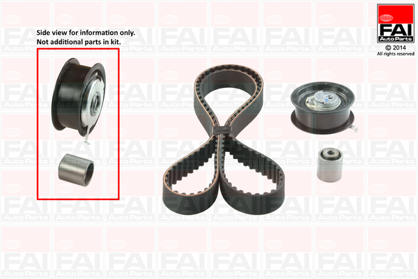 Distributieriem kit Fai Autoparts TBK409
