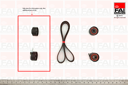 Distributieriem kit Fai Autoparts TBK419