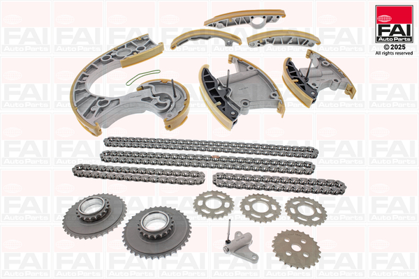 Distributieketting kit Fai Autoparts TCK220NG