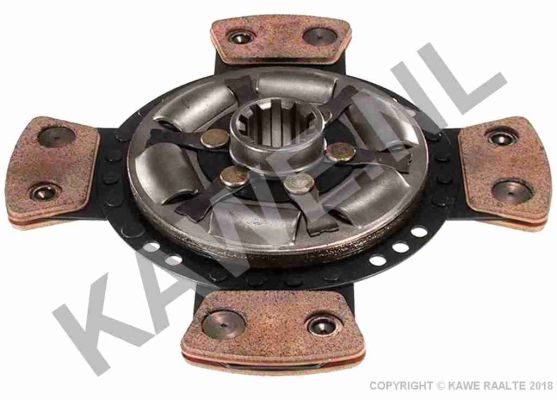 Frictieplaat Kawe 1639