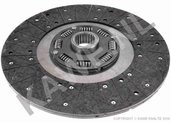 Frictieplaat Kawe 3012