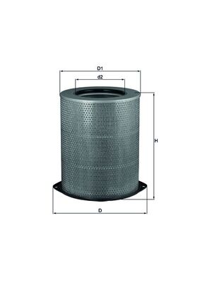 Luchtfilter Mahle Original LX 832