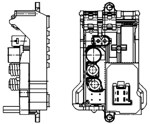 Regeleenheid interieurventilator Mahle Original ABR 29 000P