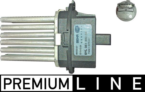 Regeleenheid interieurventilator Mahle Original ABR 99 000P